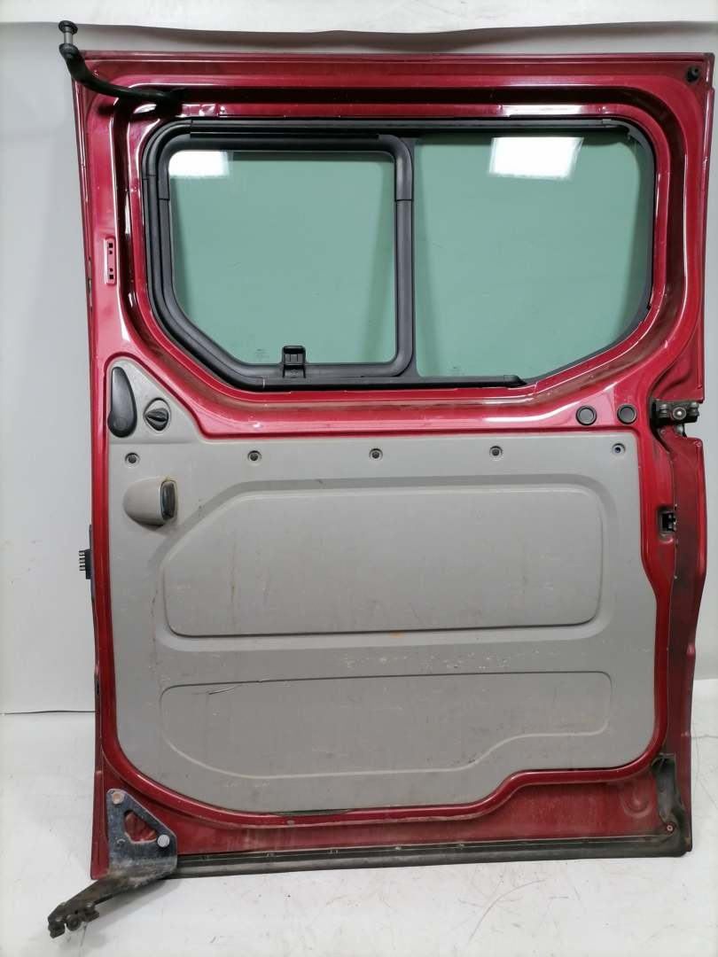 Renault Trafic 2 original Schiebet&uuml;r rechts NV713 Rouge Cerise verglast Bj.2008